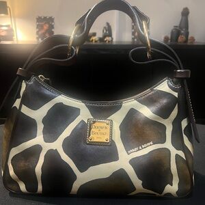 Dooney & Bourke Giraffe Print Shoulder Bag